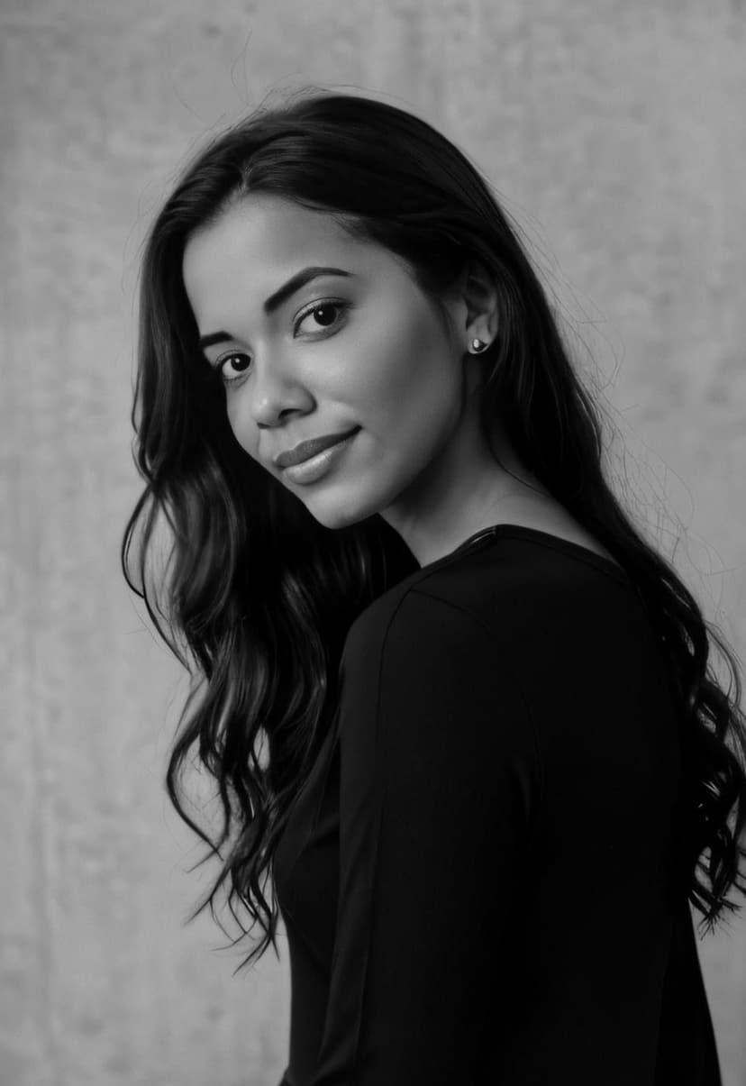 Rhaideline Calazans em ambiente profissional — marketing digital para brasileiros