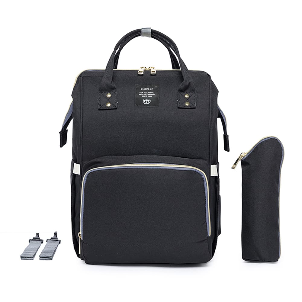 Mochila Bolsa Maternidade Lequeen Original — Enxoval de Bebe 2026 | Comprar na Shopee com desconto
