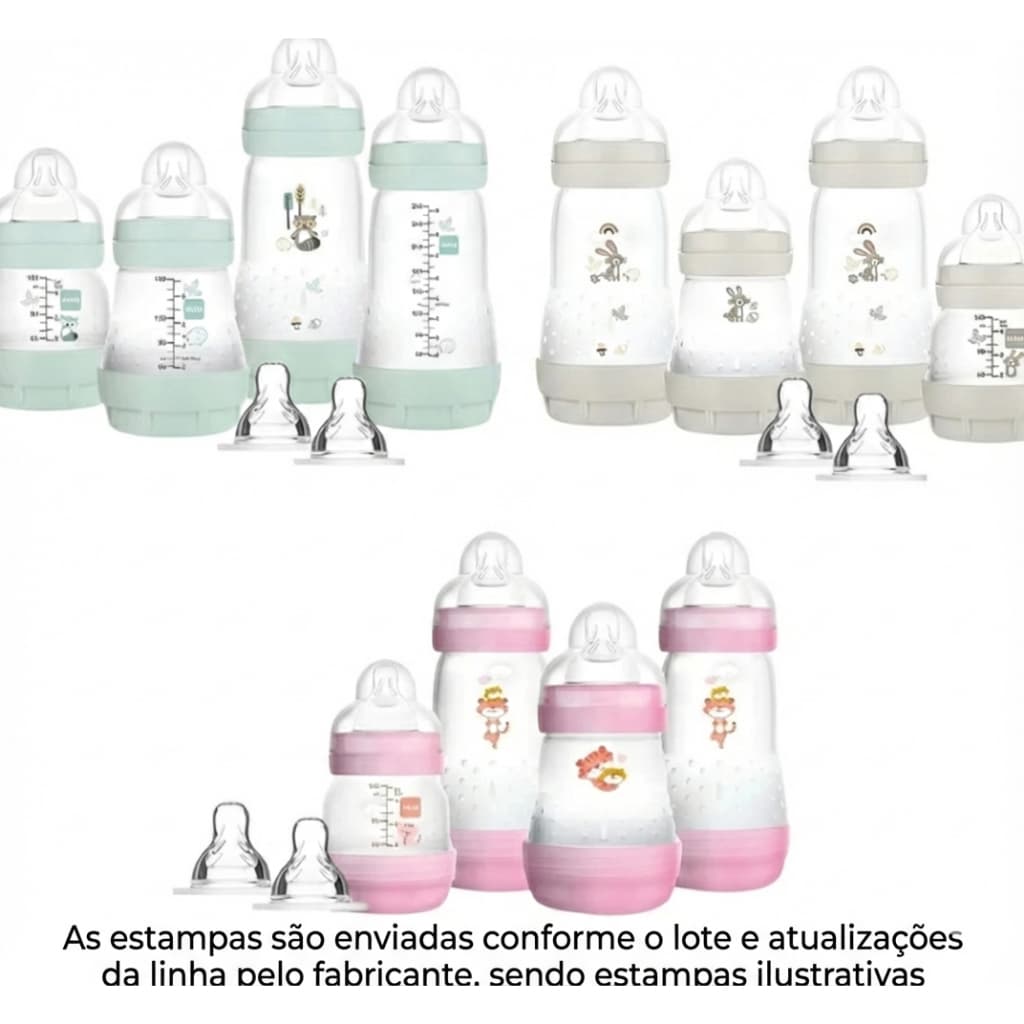 Kit 2 Mamadeiras MAM Easy Start 130/260ml — Enxoval de Bebe 2026 | Comprar na Shopee com desconto