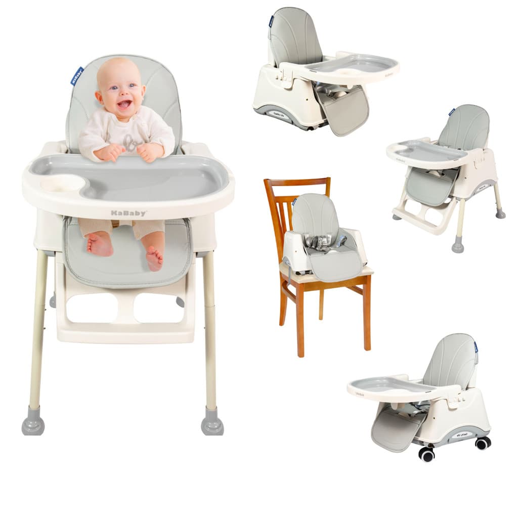 Cadeira 4 em 1 com Rodas Gourmet KaBaby — Enxoval de Bebe 2026 | Comprar na Shopee com desconto